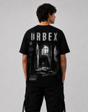 Tričko URBEX – Black Graphic Streetwear