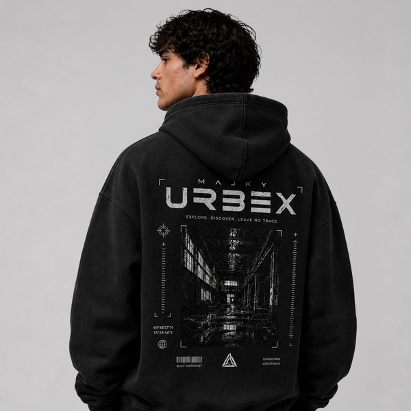 Mikina URBEX – Black Streetwear