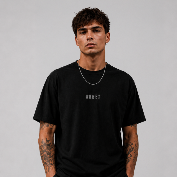 Tričko URBEX – Black Graphic Streetwear